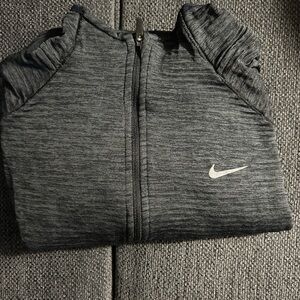 Women’s Nike Charcoal Heather Quarter Zip Jacket